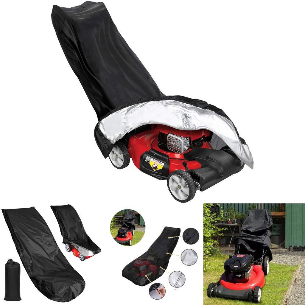 Universelle Abdeckung für Schiebemäher Langlebig Reißfest Und UV-Schutz
