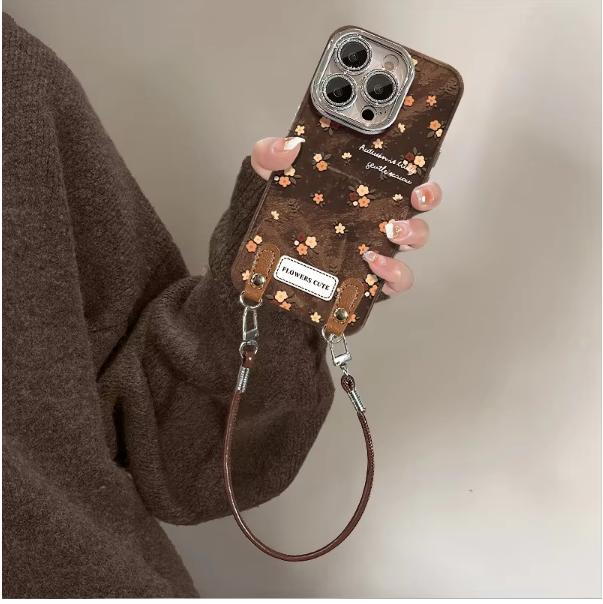 2026 Fashion Vintage Floral Phone case Suitable for iPhone 17PROMAX 16PLUS 15PRO 14 13 12 11 New Phone case For iPhone17