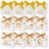5/10Pcs Eid Mubarak Candy Gift Boxes Ramadan Kareem Cookie Snack Packaging Box Bag 2026 Muslim Islamic Party Decoration Supplies