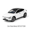 1:24 Model Y Roadster Model Alloy Diecast Toys Car Shock Absorption Doors Opened with Pull Back Models Children's Holiday Gifts