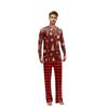 Christmas Prints Family Matching Long Sleeve Tops+Pants Set Family Matching Sets
