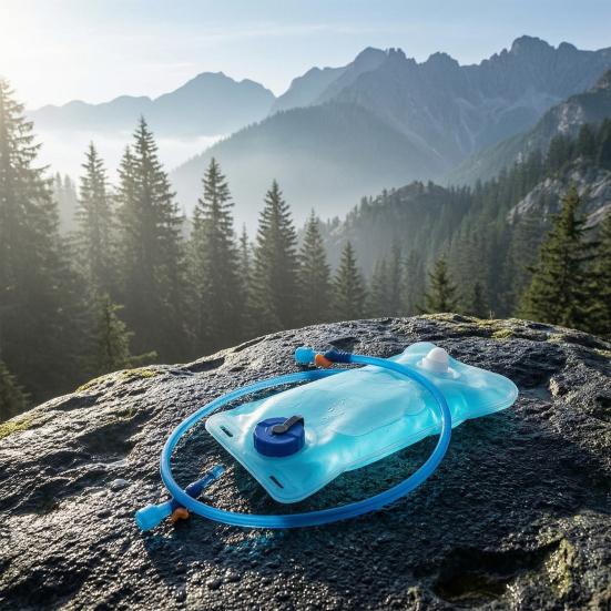 Sports Hydration Bladder with Tube, Leak Proof Water Reservoir Bag, Water Container Pack for Running Biking Hiking Outdoor Camping Climbing