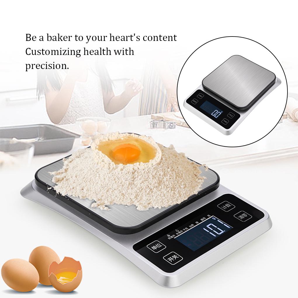 Kitchen Scale Elesctronic High Precise Measuring Tools Jewelry Digital Scales Kitchen Household Cooking Baking Instrument