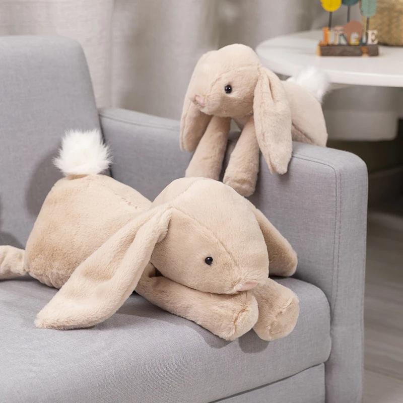 Super Cute Bunny Plush Toy Stuffed Toy Long Leg Rabbit Doll Babies Toy Cute Plush Long Ear Rabbit Doll Children's Gift