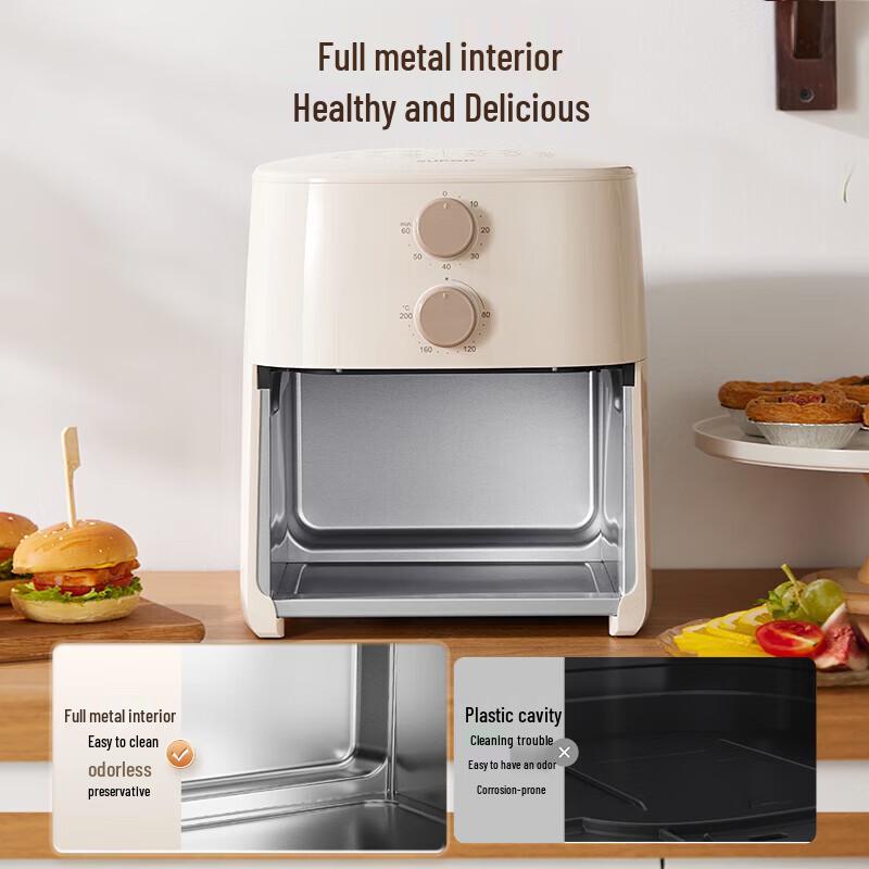SUPOR 6L Automatic Dual Knob Air Fryer