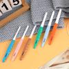Crocheting Hook Non-Slip Hold Yarn Art 6 Pieces Ergonomic Crochet Hooks For Boys Girls Teens Adults Enthusiasts Mother Grandma
