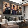 Gangster TV Drama Canvas Painting Abstract Movie Character Art Posters and Prints Wall Art Pictures for Home Living Room Decor