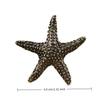 Solid Brass Shark Blue Whale Miniature Figurine Handcrafted Feng Shui Ornament for Office Tabletop Home Gift