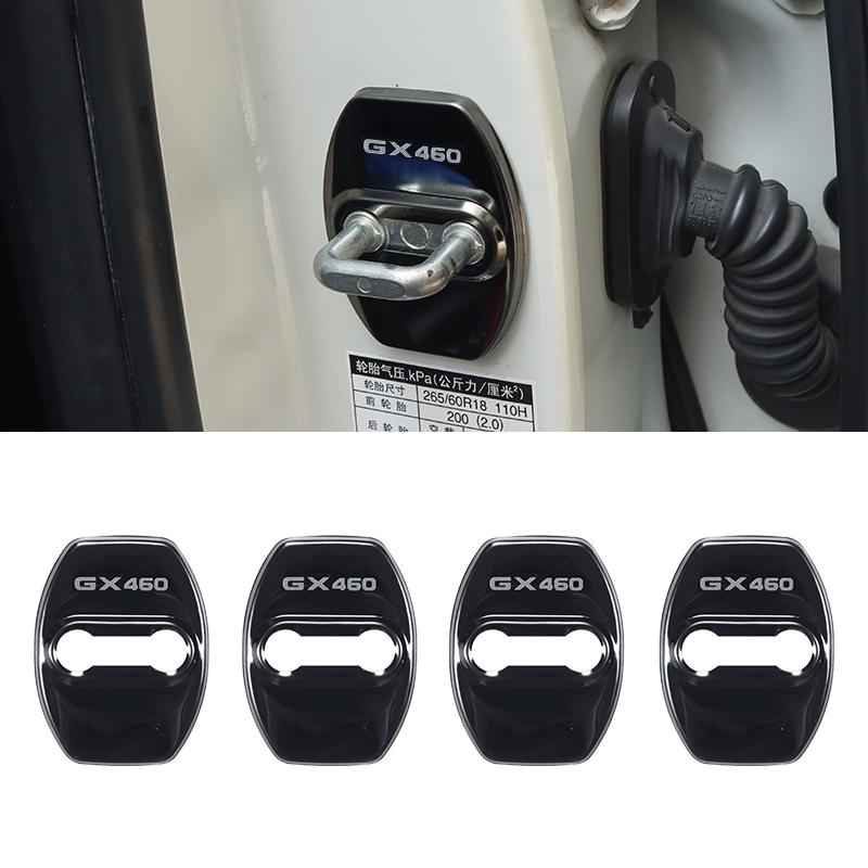 For Lexus GX460 GX 460 2010-    Stainless Steel Door Lock Protective Cover Interior Modification Accessories
