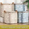 Non-Woven Large Storage Bag for Clothes, Quilts, and Toys with Handles