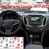 Für Chevrolet Equinox 2017- Kohlefaser Lenkradabdeckung Konsole CD Multimedia Bedienfeld Auto Innenraum Aufkleber