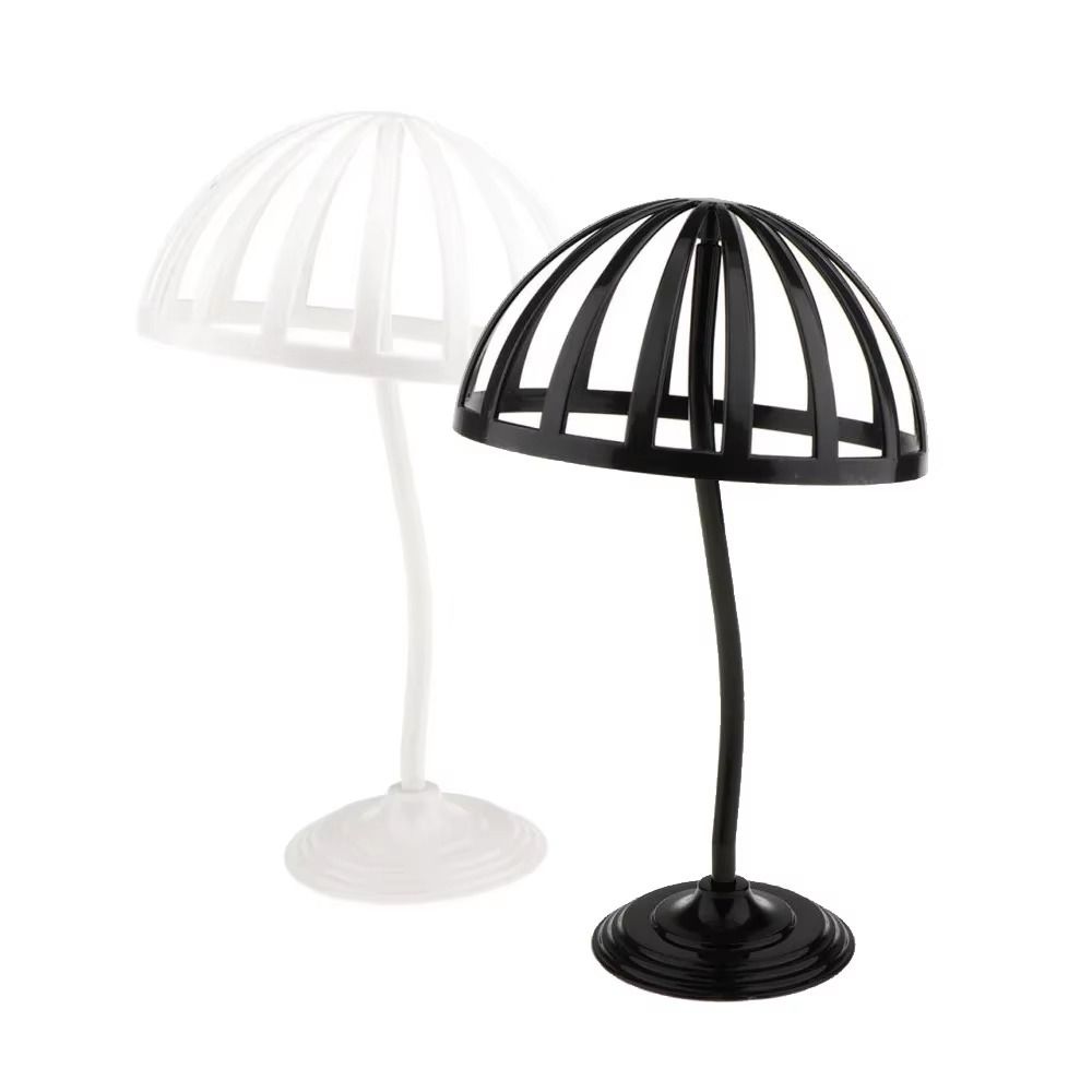 Multi-purpose Hat Drying Rack Freestanding Wigs Display Stand Portable Caps Holder Home Use