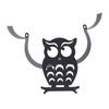 Owl Toilet Rolls Tissue Paper Storage Rack Wall Mounted Holder Dispenser Metal Organizer Bathroom De