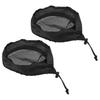 2pcs Waterproof Duct Filter Vent Cover Elastic Band Mesh Screen Shield Grow Tent Accessories