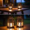 1 Pc Solar Hanging Lamp Flickering Flameless Candle Waterproof LED Light For GardenTable Patio Lawn Outdoor Party Decorative