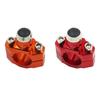 Motorcycle Handlebar Switch 22MM 7/8" Universal On/Off Button for Headlights Horns Power Cutoffs Aluminum Alloy Durable