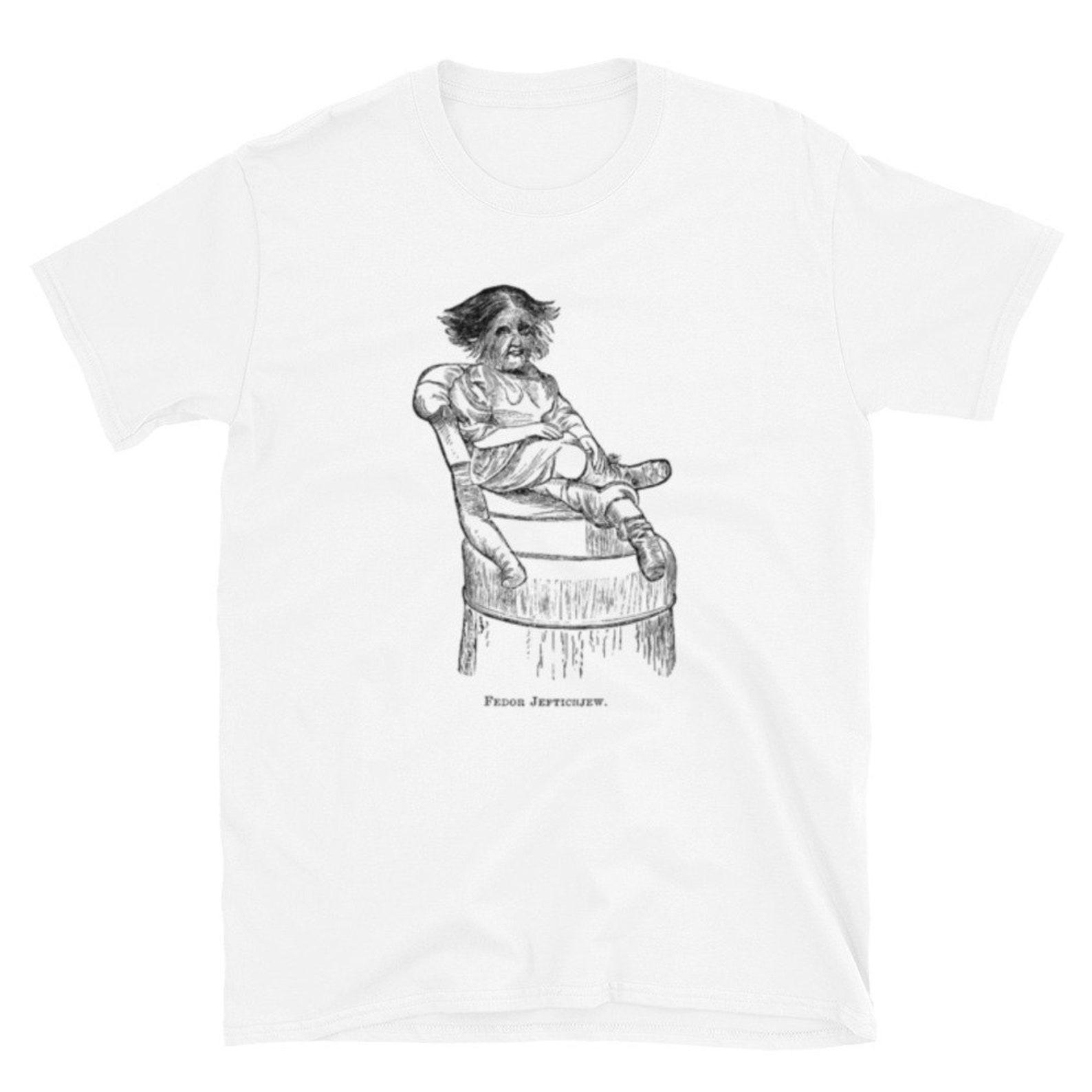 fedor jeftichew aka jo-jo the dog-faced boy scientific illustration T-Shirt 2XL