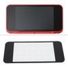 3PCS Top Screen Lens for New 2DS XL Resin Game Console Upper Top Screen Lens Replacement Cover with Adhesive