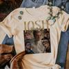 Josh Hutcherson Top Unisex Japanese Graphic Funny Tshirt Female Harajuku Anime Clothes