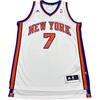 X NBA Collaboration Knicks Team 7 Anthony V-Neck Fashion Soft Sleeveless Basketball Jersey Unisex Jersey White 7912A-333-K91474