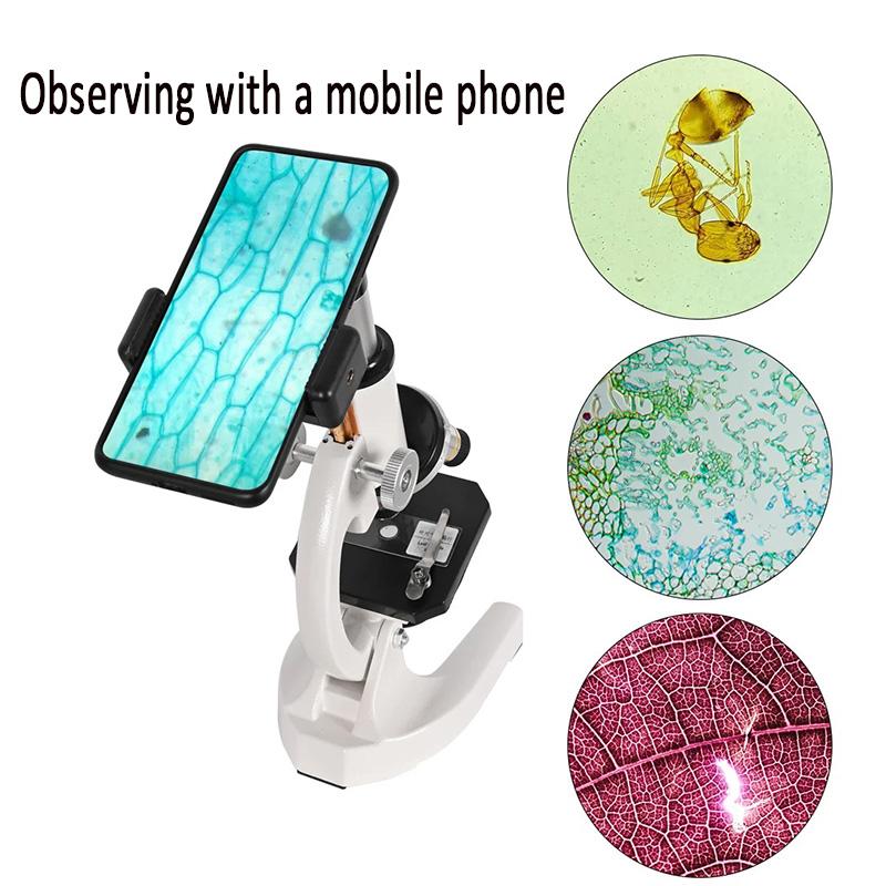 Advanced Version Of Biological Microscope Equipped With Electronic Eyepiece Electronic Display Screen Vernier Caliper Experiment