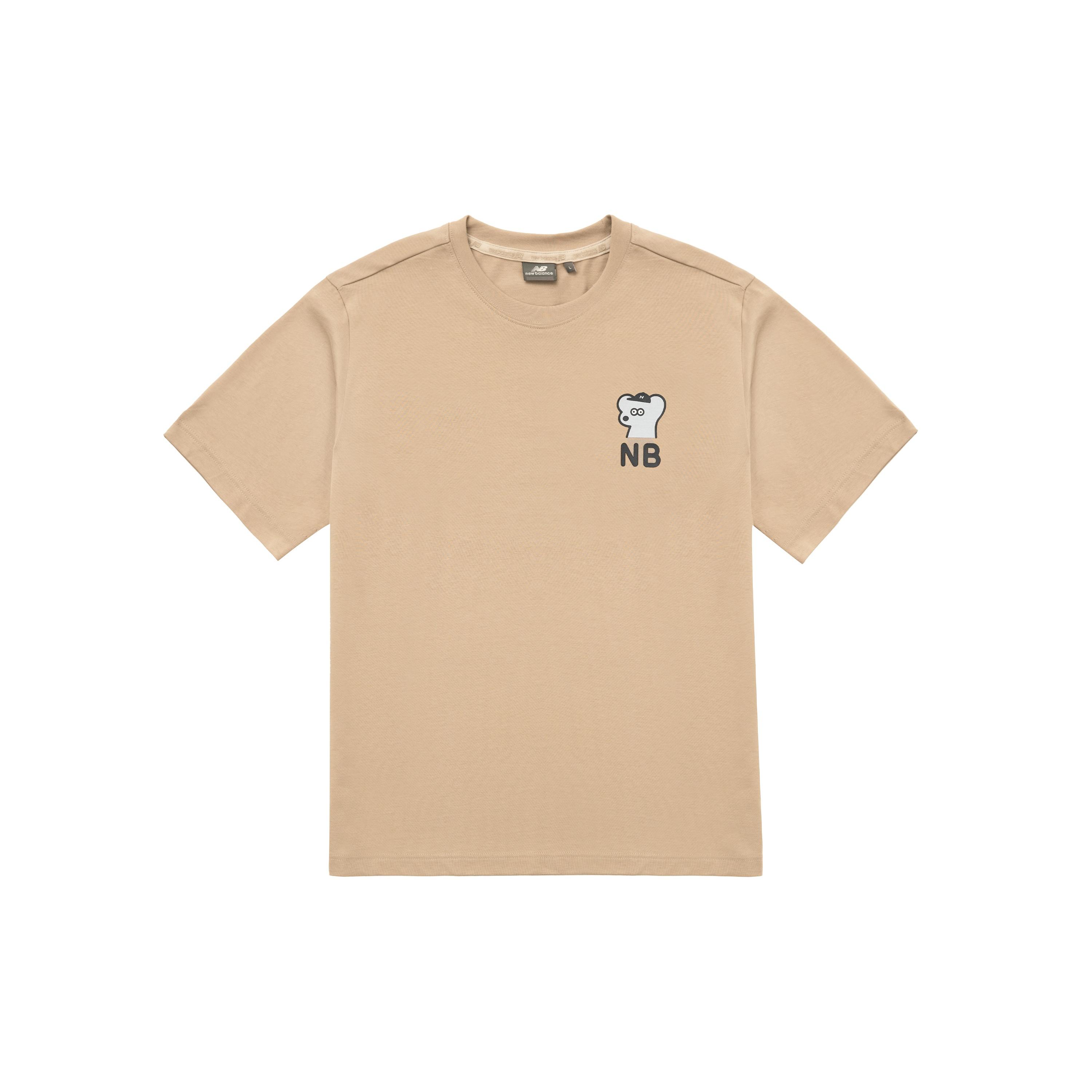 New Balance x SEIJI ANDY Graphic T-Shirt Asia Sizing Beige Unisex 5ED26191-LBE XXL