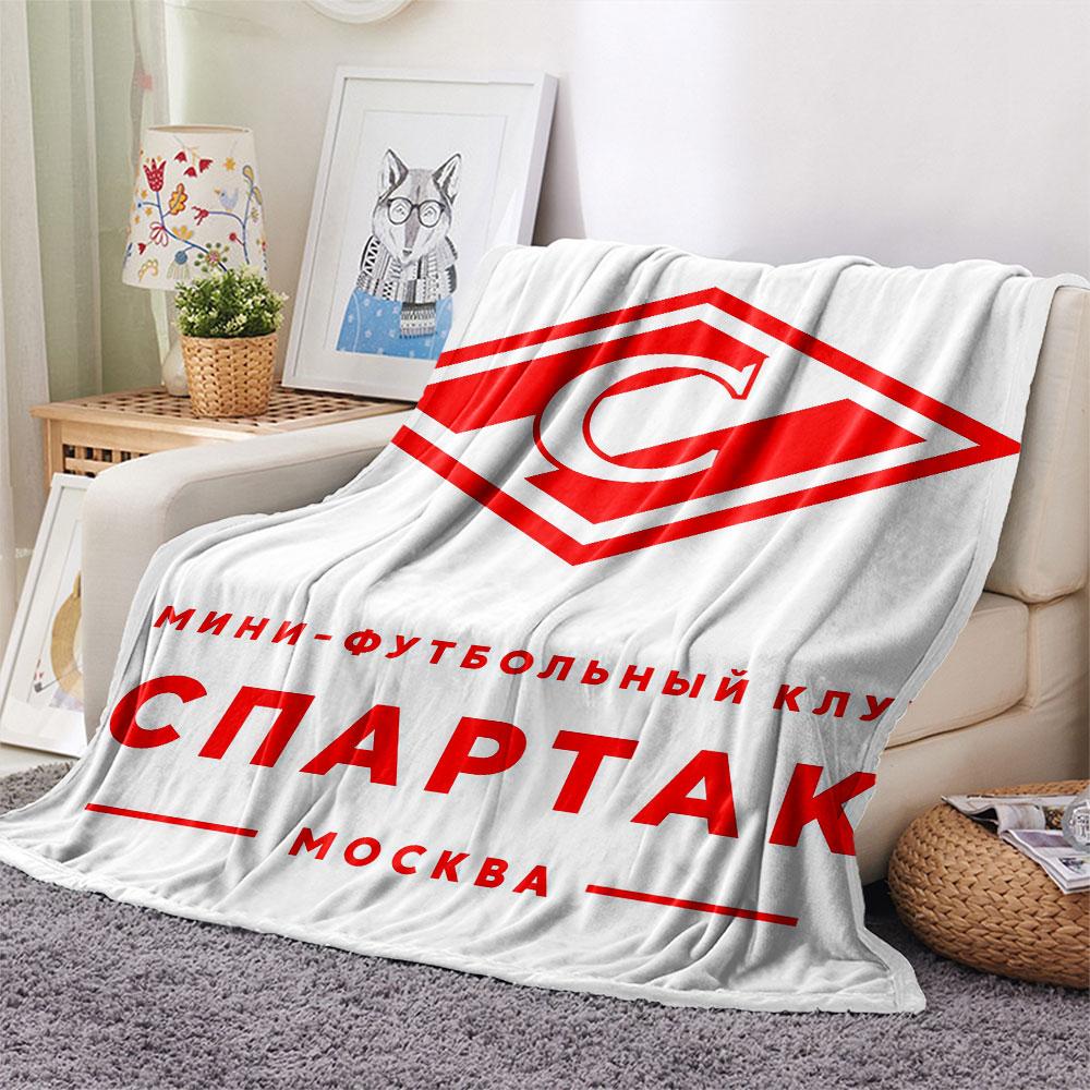 1PC Spartak Moscow Quest Blanket, High quality Comfortable for All Seasons, Home Decor, Warmth and Comfort