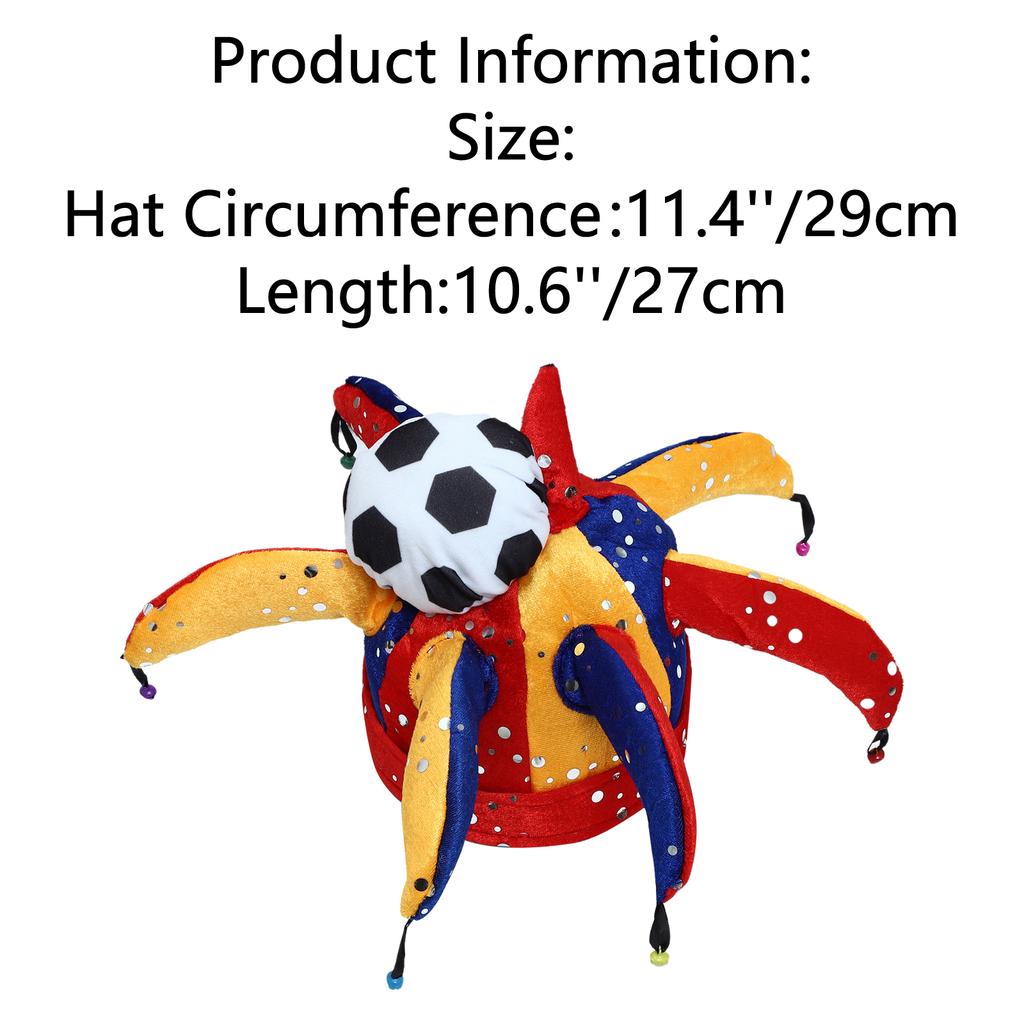 Energetic Carnival Cylindrical Green Soccer Hat Mardi Gras Jester Hat Cool Fan Cheer Prop Party Dress Ball Celebration Accessory