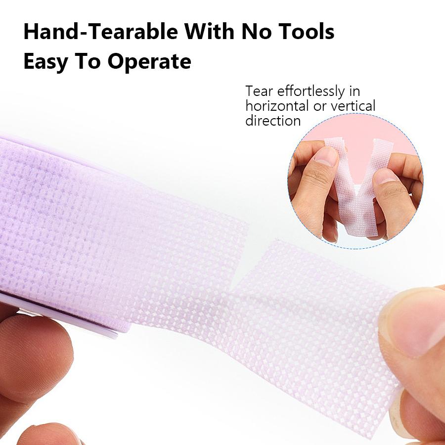 1/5Pcs Colorful Eyelash Extension Tape, Breathable Non-Woven Lash Tape for for Eye Makeup & Lash Grafting