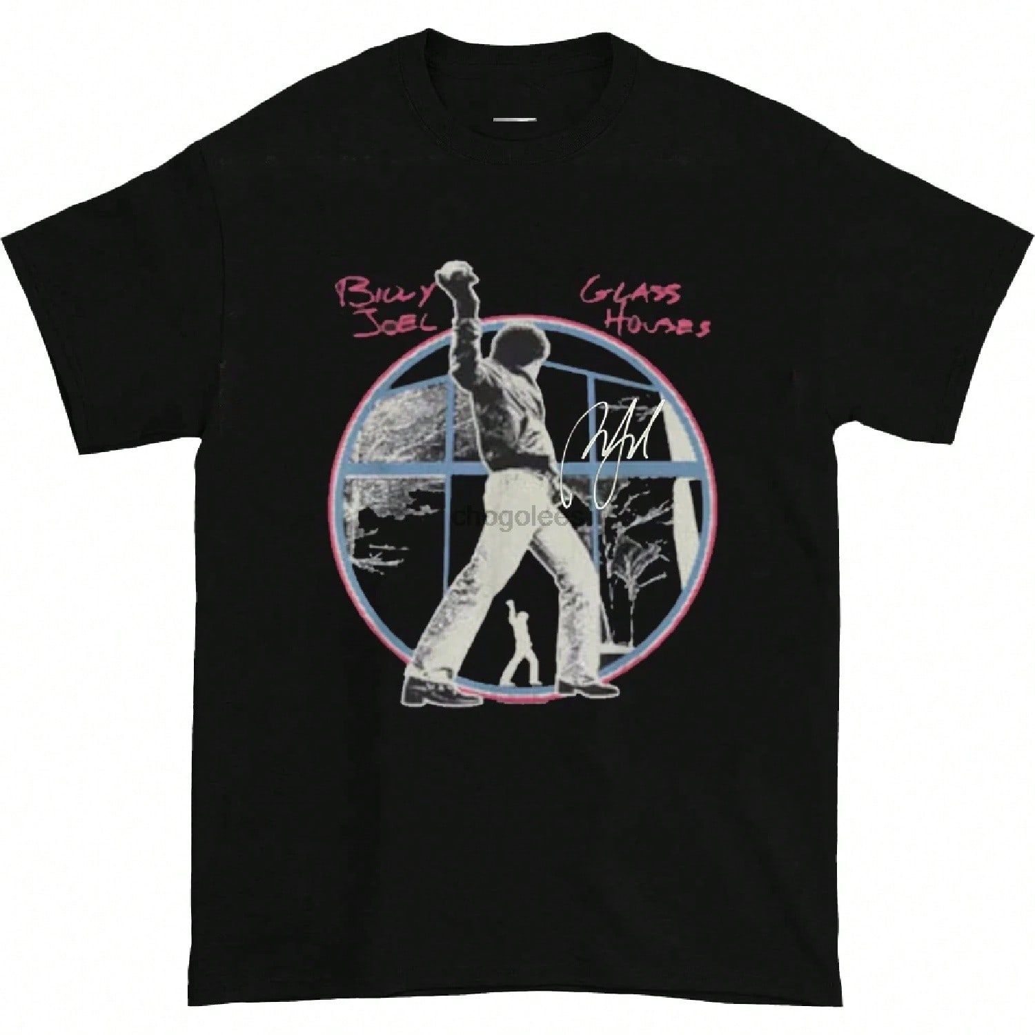 Billy Idol Whiplash Smile Blue Bust Photo unisex s T Shirt Punk Rock Music Merch S разноцветный