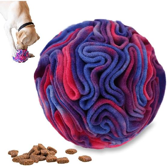 Snuffle Ball for Dogs, Slow Down Eating, Dog Enrichment Toys, Sniffle Interactive Treat Game, Enhance Sniffing, Dog Snuffle Puzzle Toy…