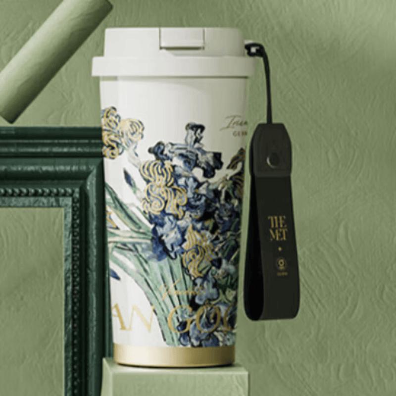 Germ Van Gogh Shimmer Dual-Drink Insulated Tumbler