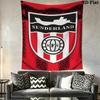Sunderland Wall Tapestry Aesthetic Wall Hanging Printed Fabric Blanket Decorative Tapestries for Bedroom Living Room Home Decor