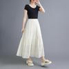 Women's Summer Openwork Embroidered Skirt