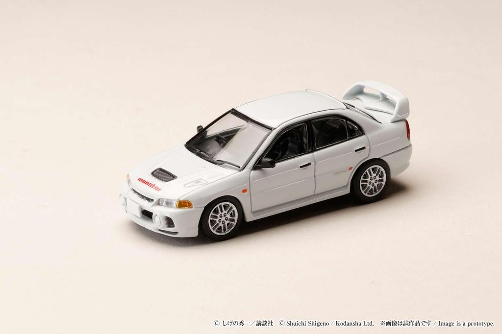 Mitsubishi Lancer RS Evolution D Seiji Iwaki VS Takumi Fujiwara 1/64 IV/Initial