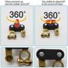 For Car Battery Disconnect Switch Power Cut-Off Breaker 12V-24V Adjustable Pure Copper Smart For Car Truck Boat Rv