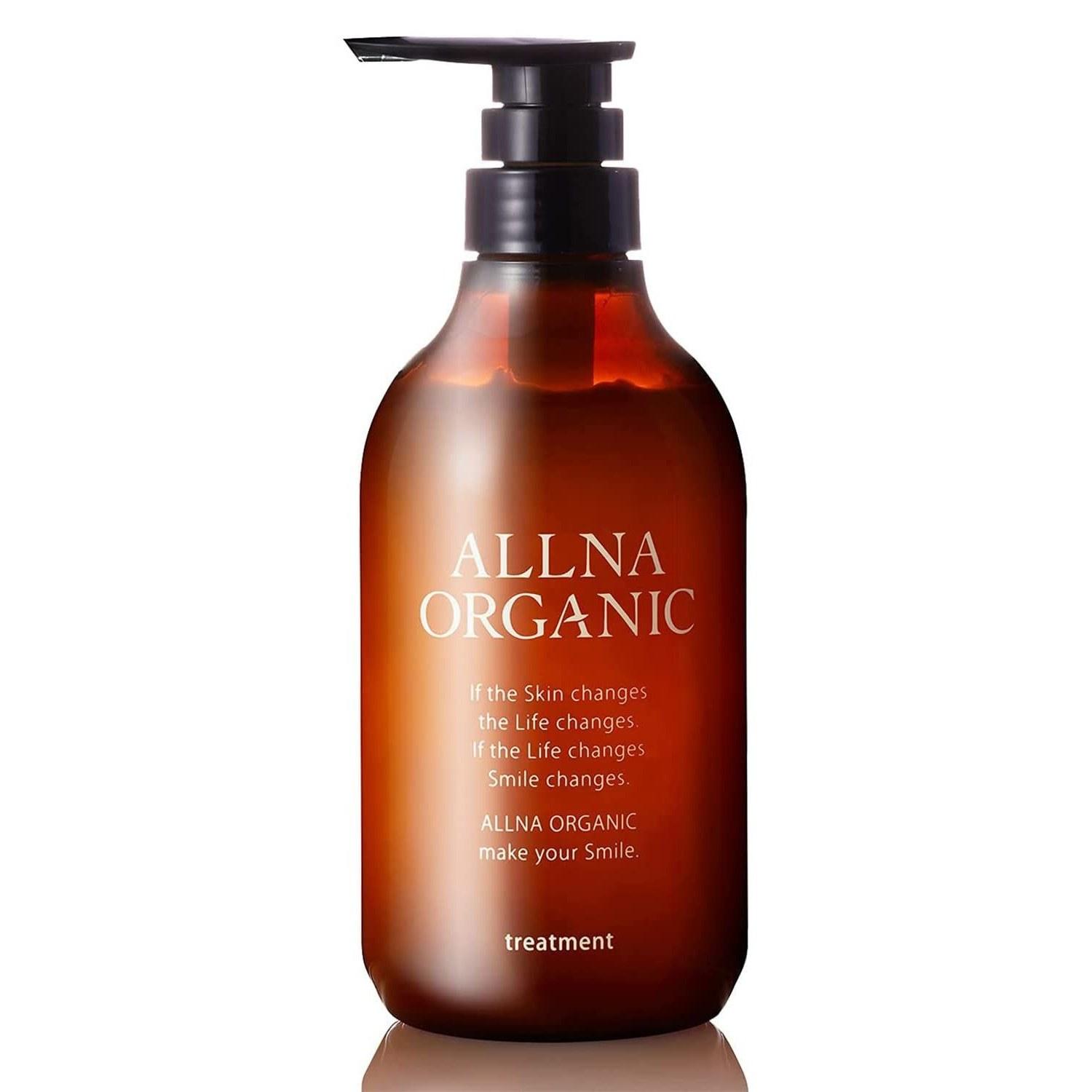 Fragrant Smooth Shiny Hair Orna Organic Treatment Additive-Free Repair Moisturizing Made Japan (Smooth 500ml Plant Aroma Scent)