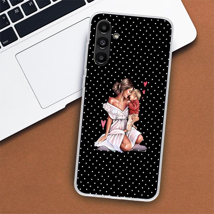 

Fashion Family Mother Mom Baby Phone Case For Samsung Galaxy A56 A55 A54 A53 A16 A15 A14 A13 A36 A35 A34 A33 A26 A25 A24 A23 A05 Samsung A25