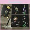 Versatile Colorful Scratch Art Paper Magic Painting Paper With Drawing Stick For All