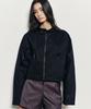 Nick&Nicole Denim Crop Utility Jacket_Black