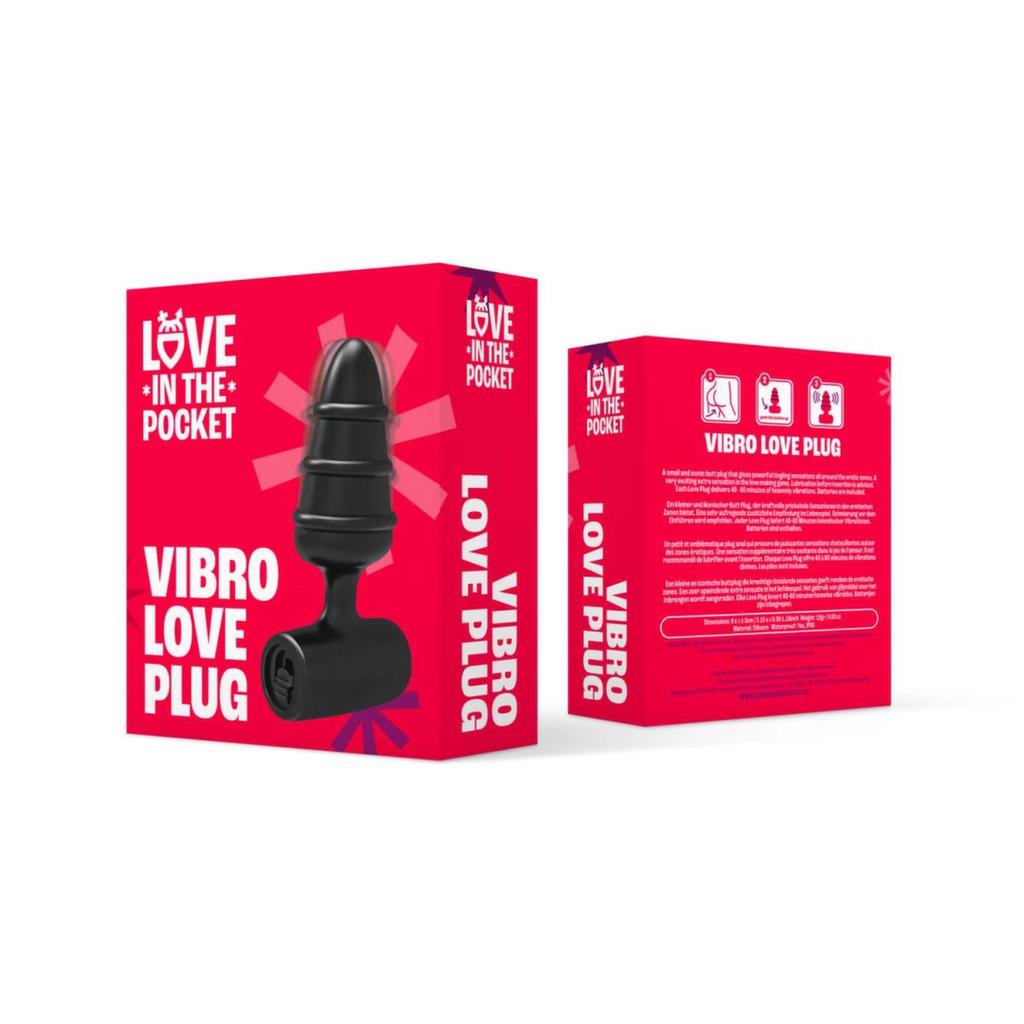 Vibrating Anal Plug - Love In the Pocket Love Plug