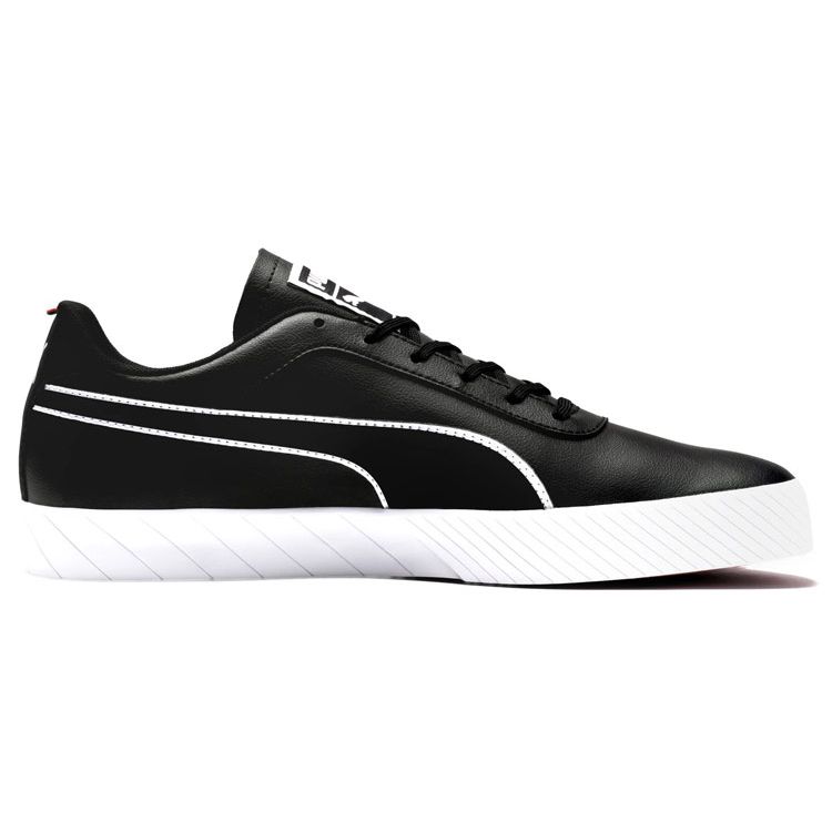 Ferrari X Puma  SF Vulc Track Collaboration Durable Non-Slip Racing Skate Shoes Men Sneakers Black 306393-01