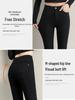 Women's Fleece-Lined High-Waisted Leggings: Yoga Pants for Spring & Autumn, 2025 Style, Tight Pencil Fit.