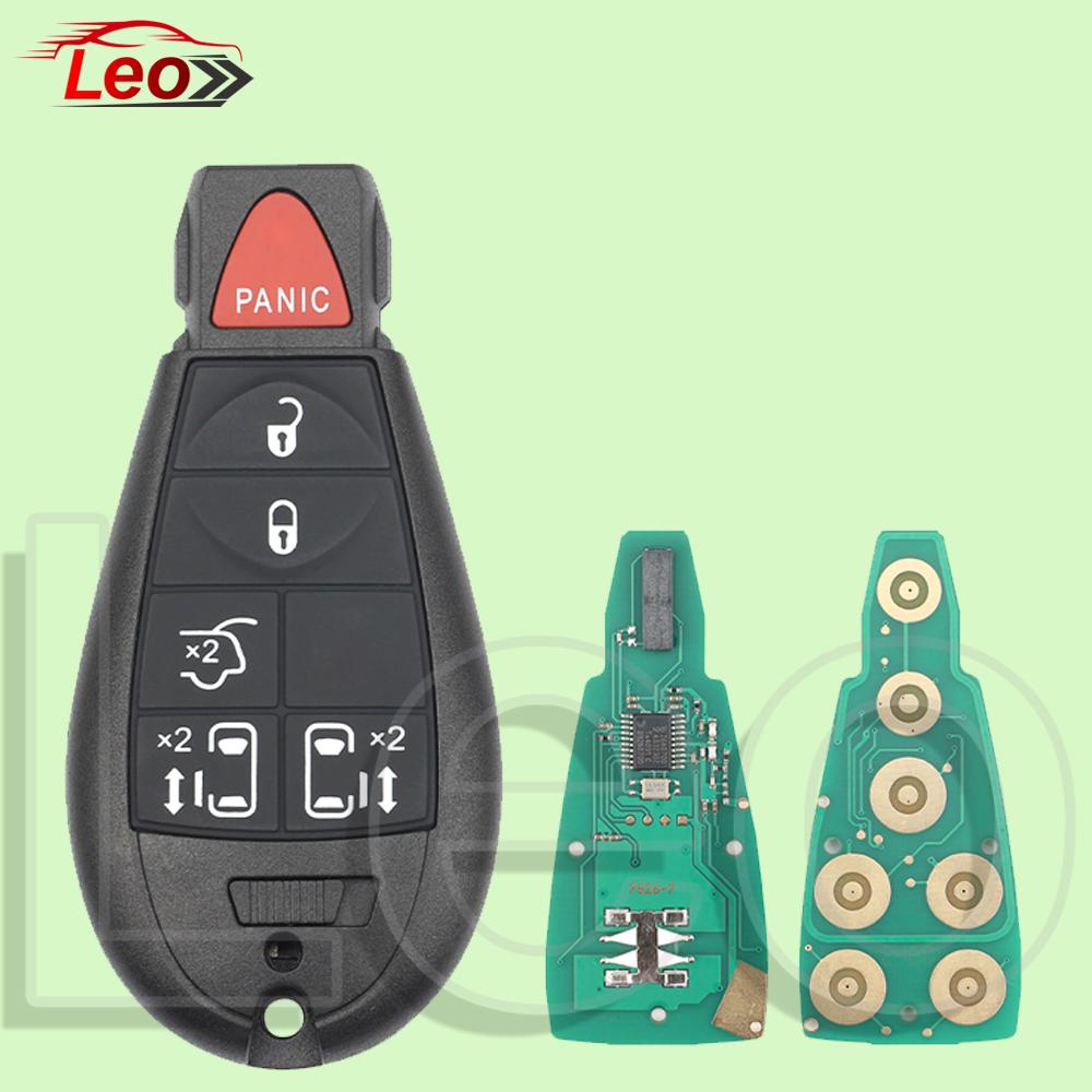 Leo M3N5WY783X Car Smart Remote Key For Chrysler Jeep Grand Cherokee Dodge RAM Chrysler Town&Country NO Keyless 433MHz ID:46CHIP