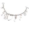 Les Trésors De Lily [J6937] - Silver 'Choregraphy of Happiness' Designer Bracelet