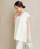 Yours Deep Flared Top BFXN2119 Large White V-Neck Women's