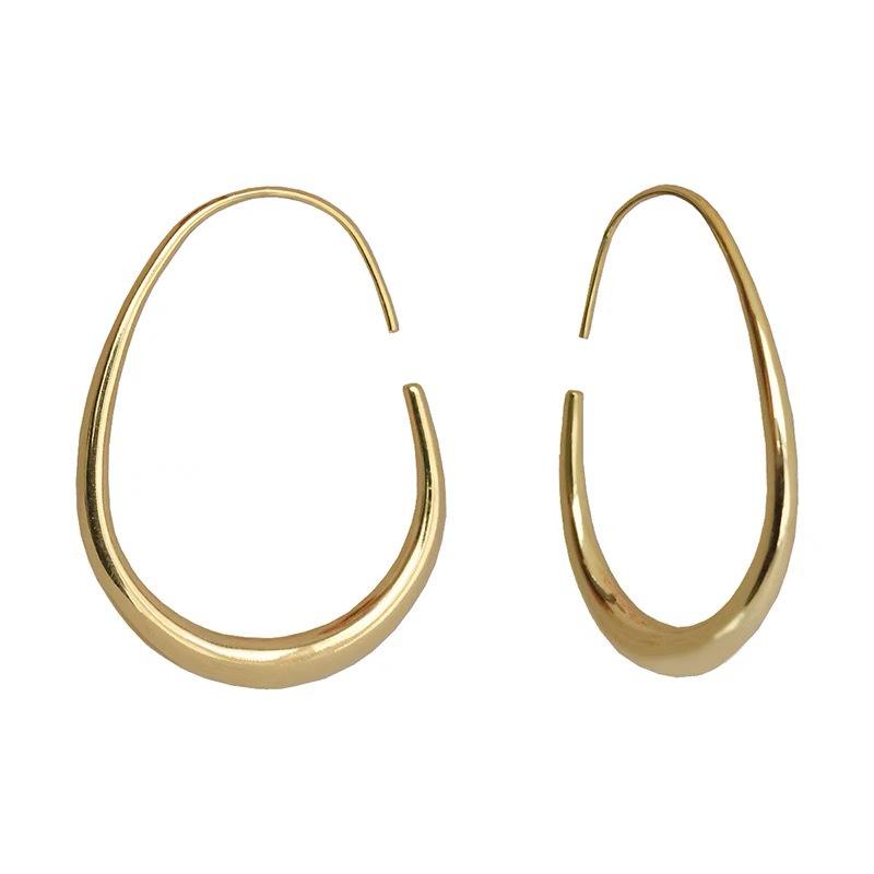 Koreanische ovale Wassertropfen-Ohrringe: Vielseitige High-End-Modeaccessoires für den anspruchsvollen Stil von Frauen