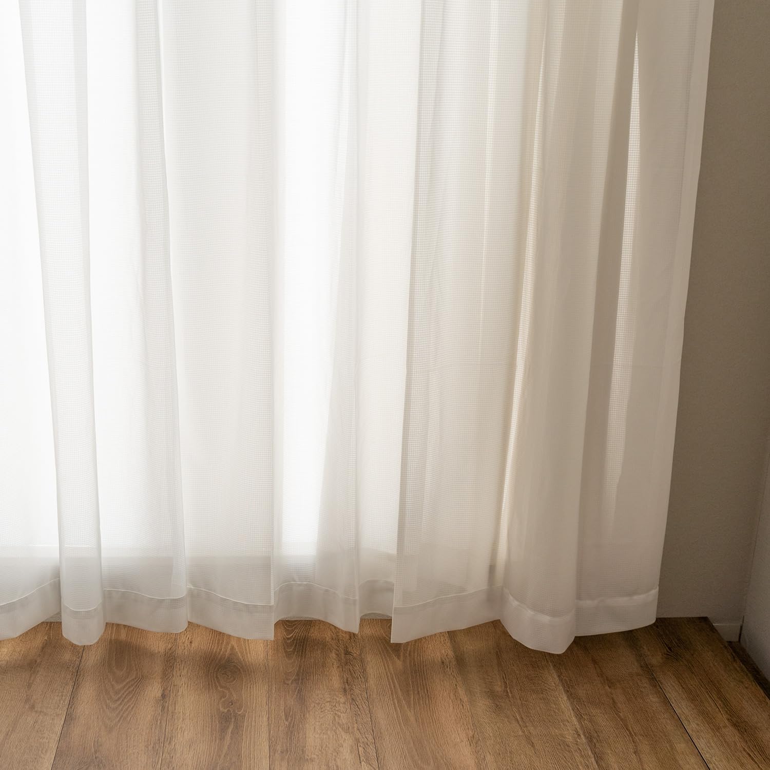 

Teijin Кружево Набор 100см Шириной x 133см Блокирует Тепло УФ Эколиер Шторы, 2, Длинные, Видимость, Изоляция, Защита, Стираемые, Яркие, белый