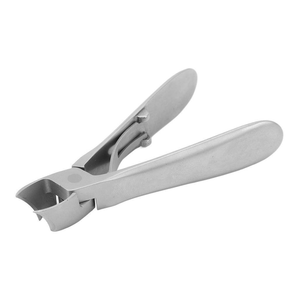 Large Slanted Nail Clipper Stainless Steel Large Opening Cuticle Nipper Bevel Fingernail Trimmer for