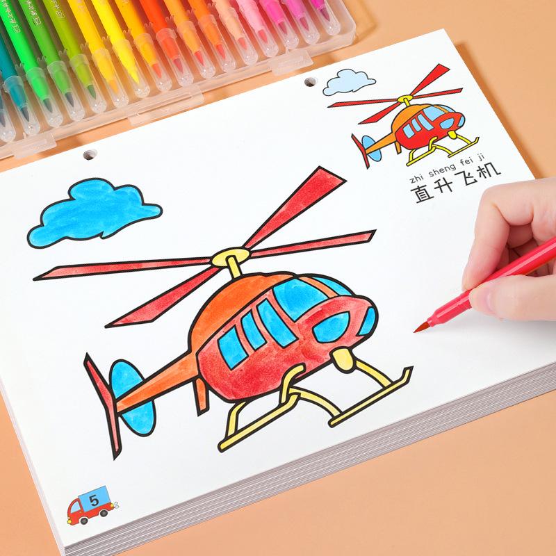 Princess Coloring & Drawing Book Set for Kids